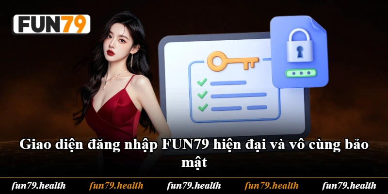 Giao diện đăng nhập FUN79 hiện đại và vô cùng bảo mật Giao diện đăng nhập FUN79 hiện đại và vô cùng bảo mật