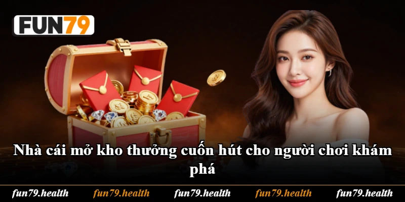 Nhà cái mở kho thưởng cuốn hút cho người chơi khám phá