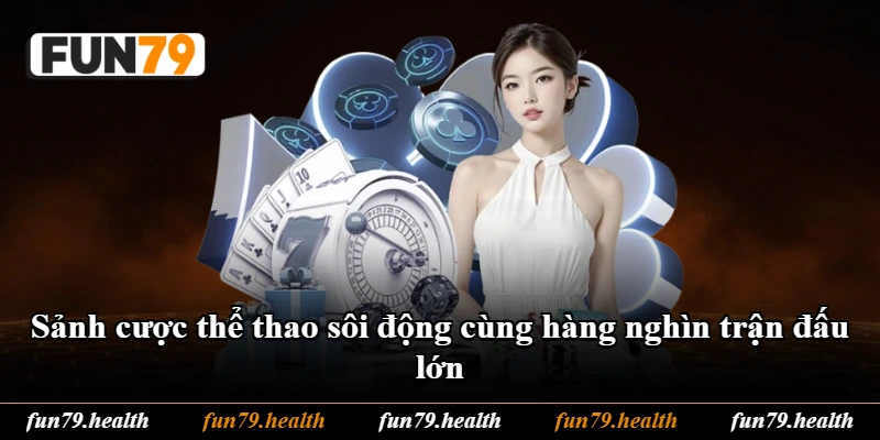 Sảnh cược thể thao sôi động cùng hàng nghìn trận đấu lớn Sảnh cược thể thao sôi động cùng hàng nghìn trận đấu lớn
